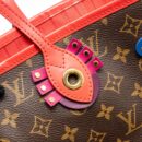 AAA Replica Louis Vuitton LV NEVERFULL MM TOTEM LIMITED EDITION MONOGRAM CANVAS MULITCOLOUR GHW