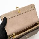 AAA Replica Louis Vuitton LV VAVIN CHAIN WALLET MONOGRAM EMPREINTE GREY GHW