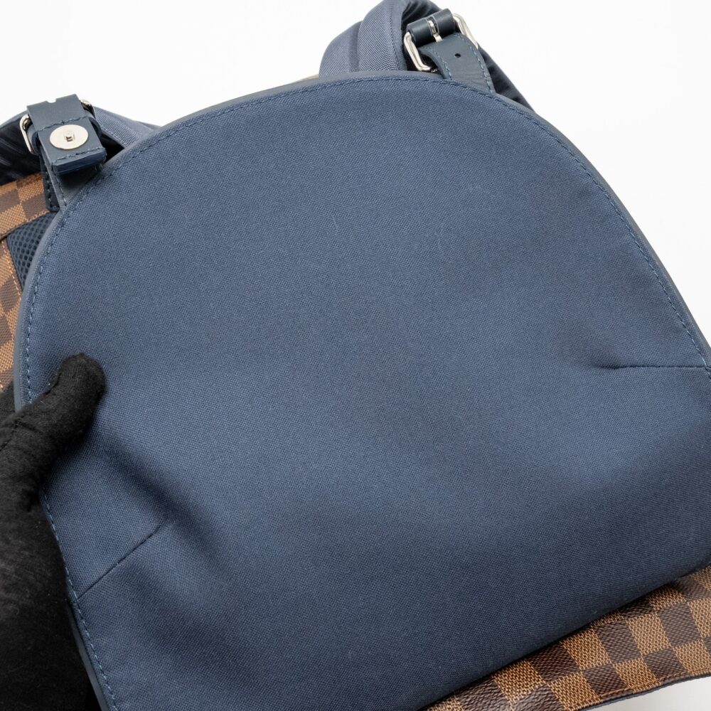 AAA Replica Louis Vuitton LV RUNNER BACKPACK DAMIER EBENE CANVAS/LEATHER SHW