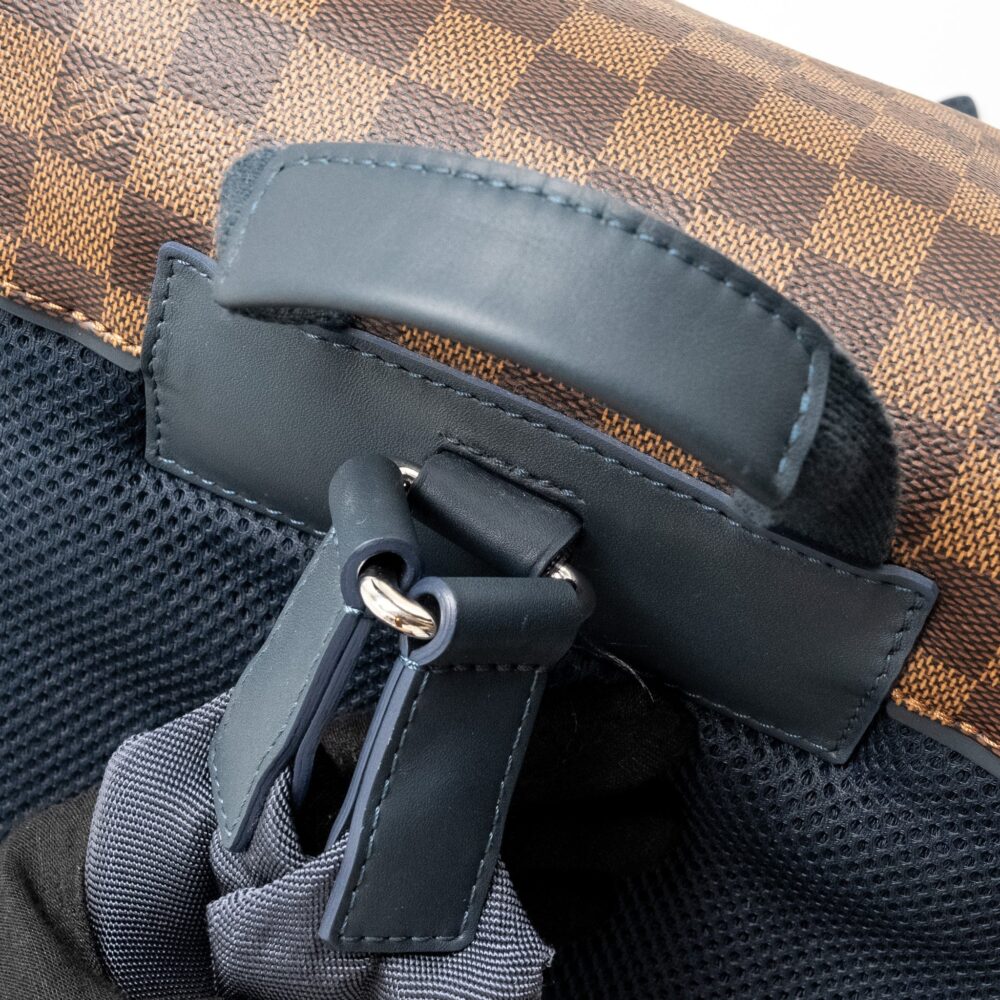 AAA Replica Louis Vuitton LV RUNNER BACKPACK DAMIER EBENE CANVAS/LEATHER SHW