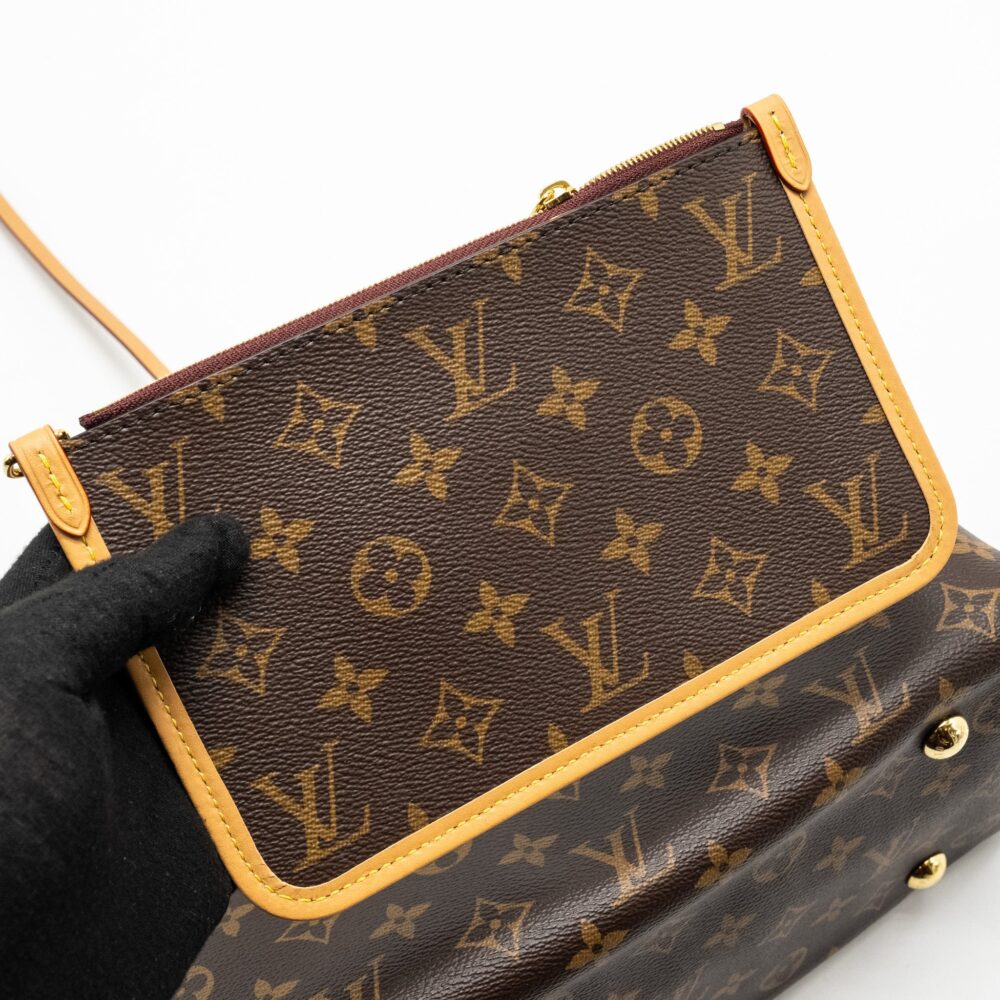 AAA Replica Louis Vuitton LV CARRYALL PM MONOGRAM CANVAS GHW