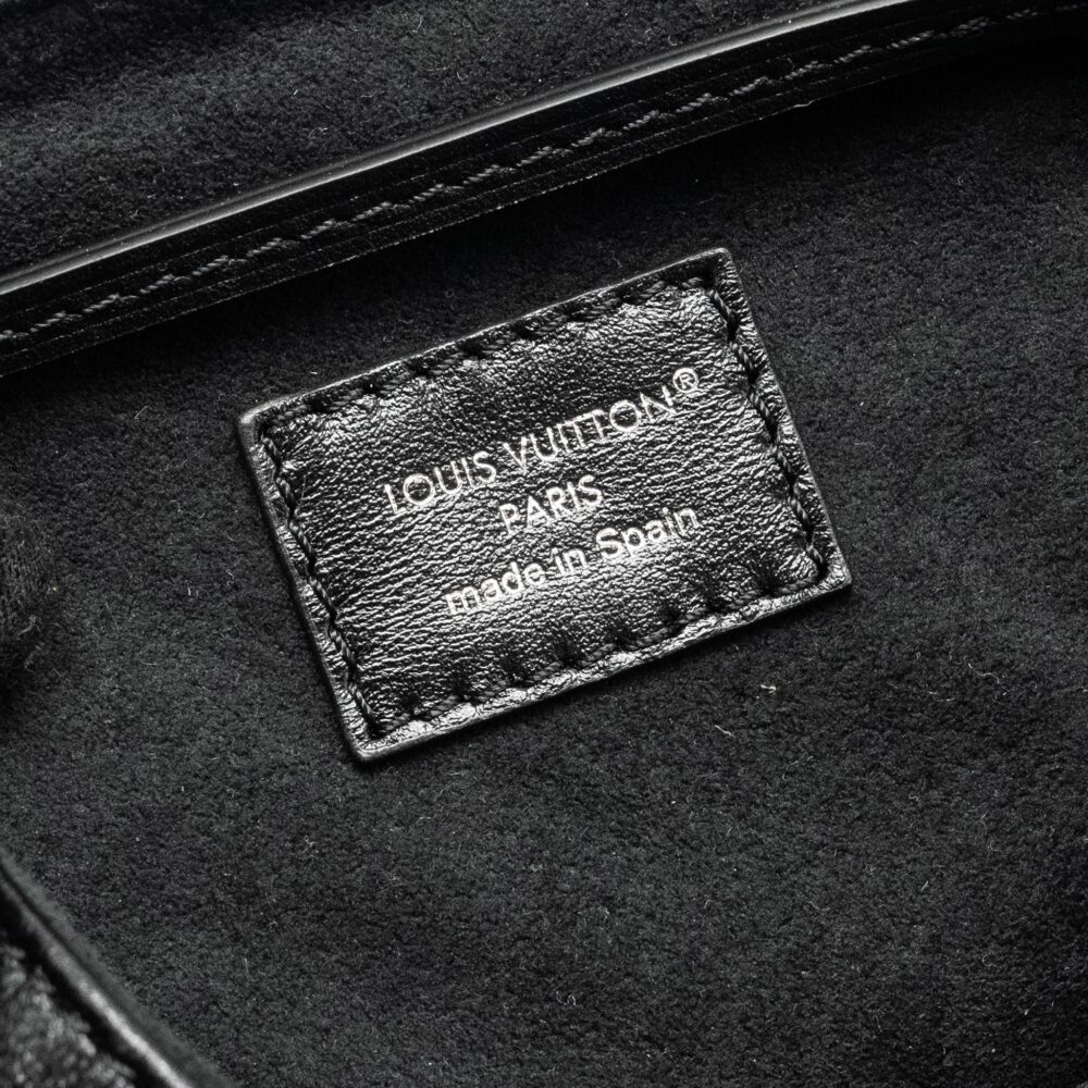 AAA Replica Louis Vuitton LV MONTSOURIS BACKPACK PM LAMBSKIN BLACK SHW