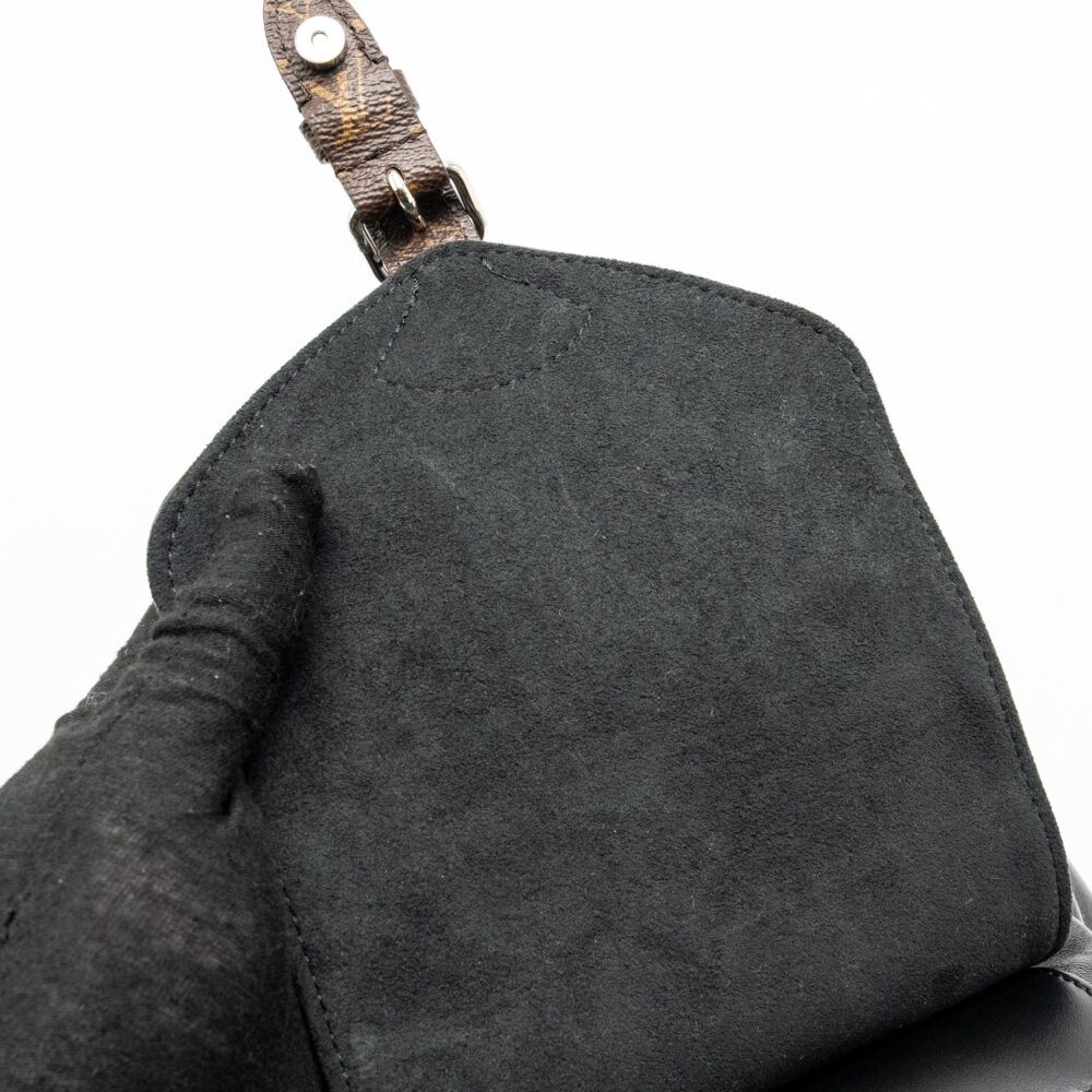 AAA Replica Louis Vuitton LV MONTSOURIS BACKPACK PM LAMBSKIN BLACK SHW