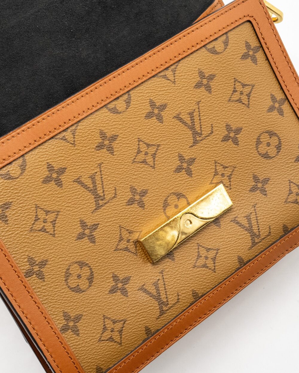 AAA Replica Louis Vuitton LV DAUPHINE MM MONOGRAM CANVAS GHW
