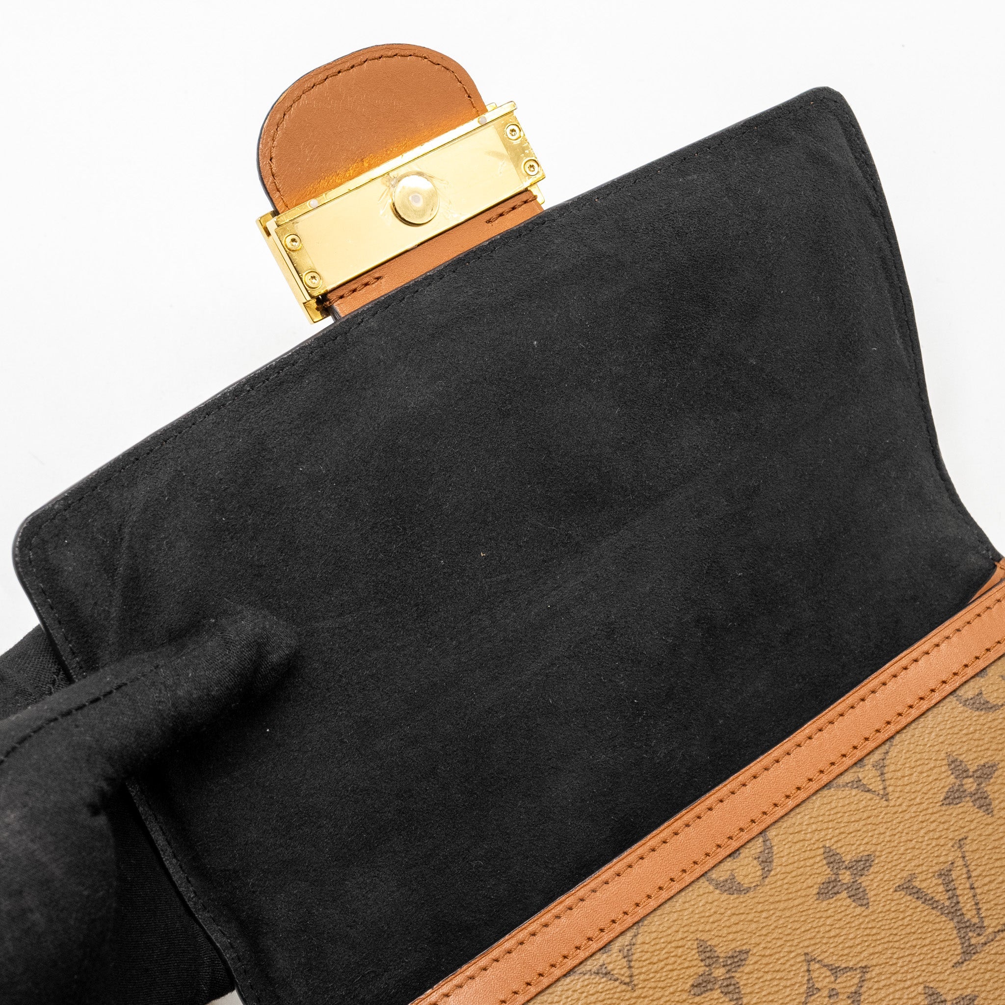 AAA Replica Louis Vuitton LV DAUPHINE MM MONOGRAM CANVAS GHW