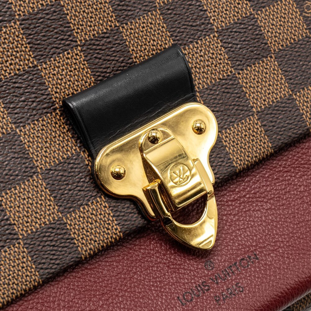 AAA Replica Louis Vuitton LV VAVIN PM DAMIER EBENE CANVAS GHW