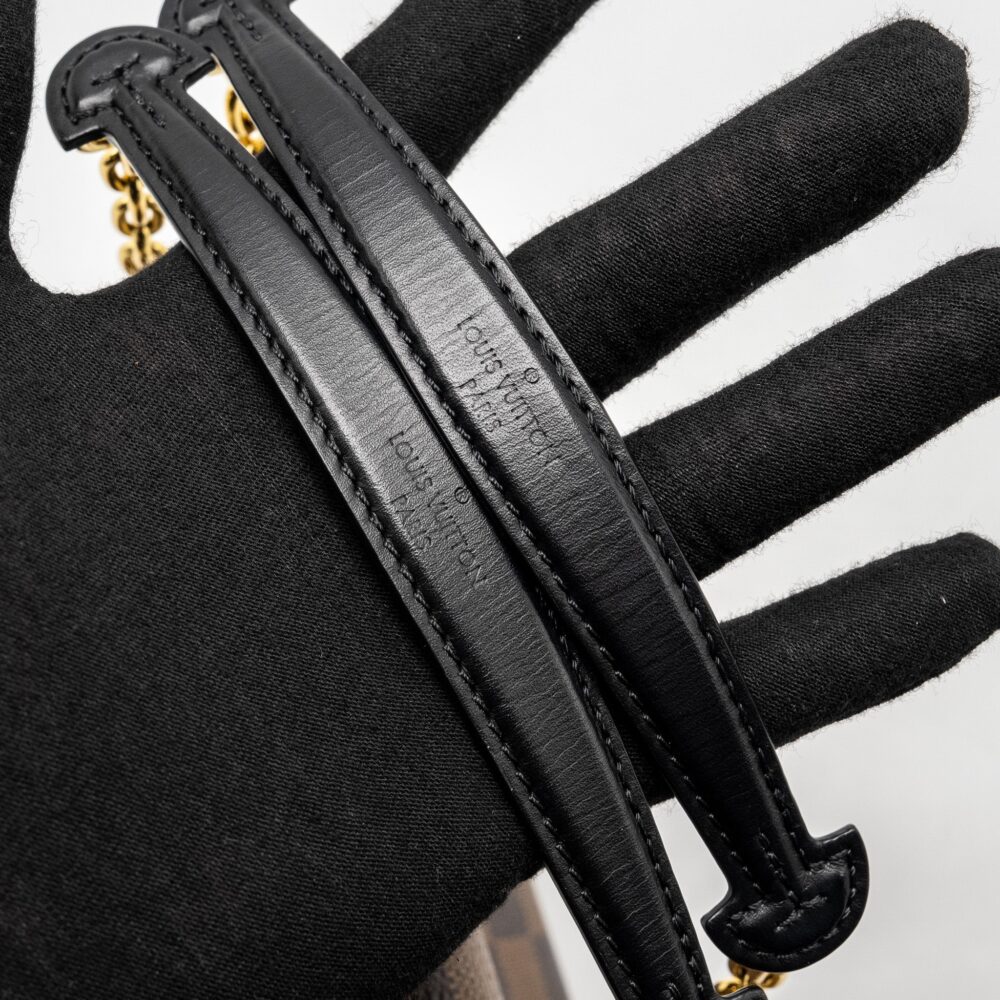 AAA Replica Louis Vuitton LV VAVIN PM DAMIER EBENE CANVAS GHW