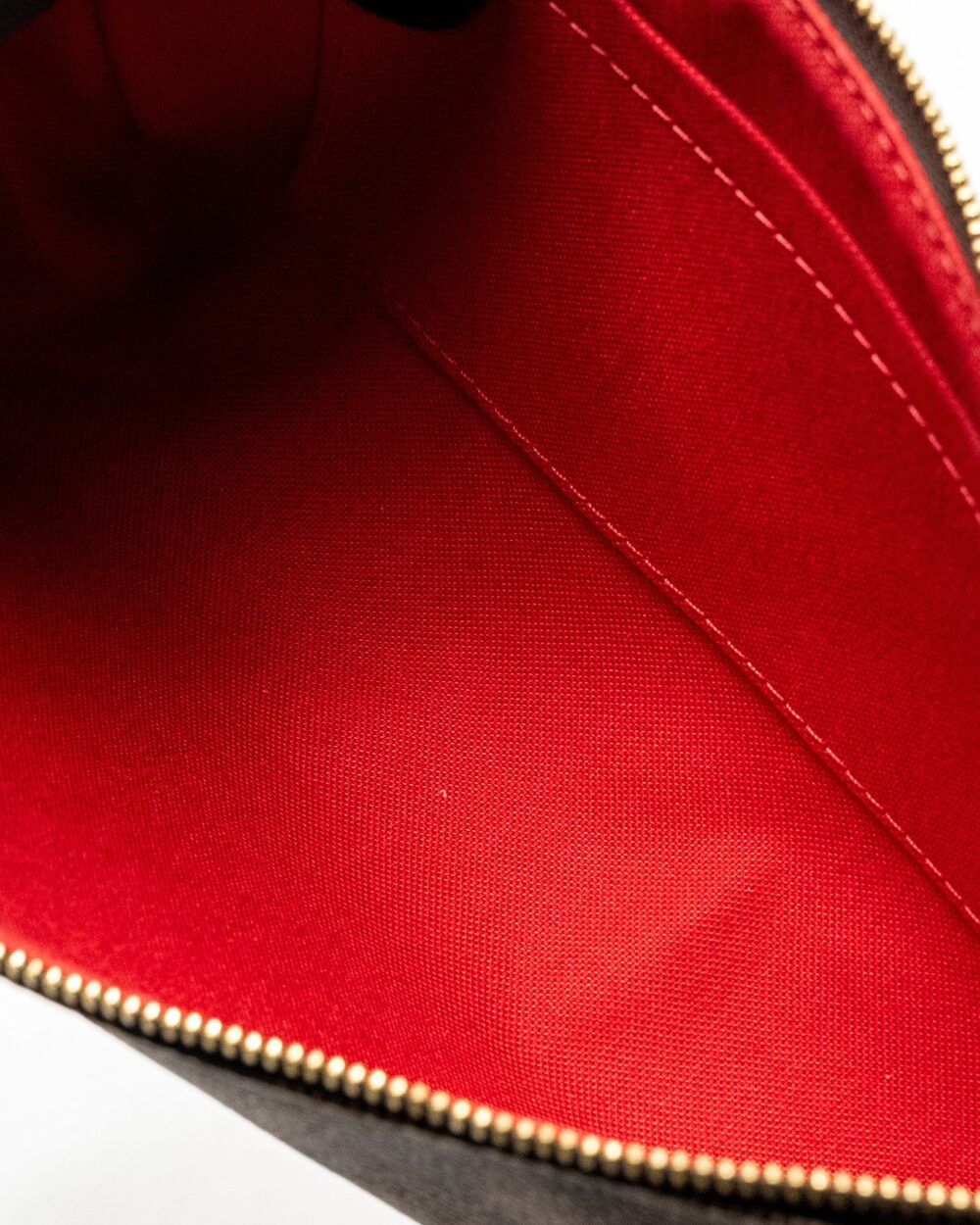 AAA Replica Louis Vuitton LV POCHETTE ACCESSOIRES DAMIER EBENE CANVAS GHW