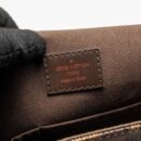 AAA Replica Louis Vuitton LV BROOKLYN PM MESSENGER BAG DAMIER EBENE CANVAS BROWN HARDWARE