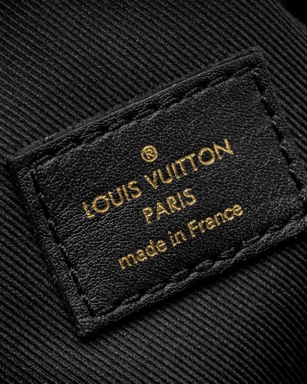 AAA Replica Louis Vuitton LV NEW WAVE BUMBAG CALFSKIN BLACK GHW