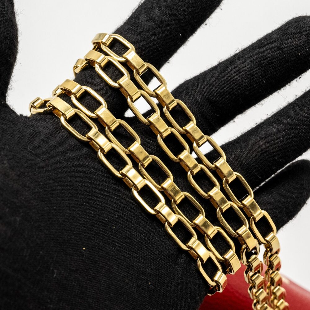 AAA Replica Louis Vuitton LV PALLAS CHAIN BAG MONOGRAM CANVAS/LEATHER RED GHW
