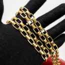 AAA Replica Louis Vuitton LV PALLAS CHAIN BAG MONOGRAM CANVAS/LEATHER RED GHW