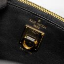 AAA Replica Louis Vuitton LV CITY STEAMER PM GRAINED CALFSKIN BLACK GHW