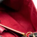 AAA Replica Louis Vuitton LV RIVERSIDE TOTE BAG DAMIER EBENE CANVAS RED/BROWN GHW