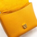 AAA Replica Louis Vuitton LV TOP HANDLE FLAP BAG CALFSKIN YELLOW GHW