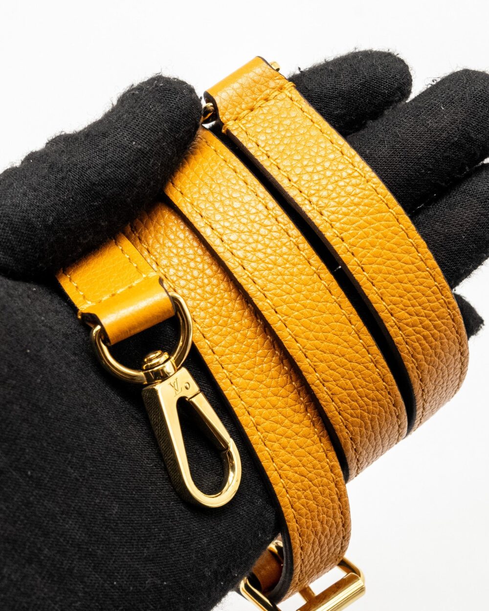 AAA Replica Louis Vuitton LV TOP HANDLE FLAP BAG CALFSKIN YELLOW GHW
