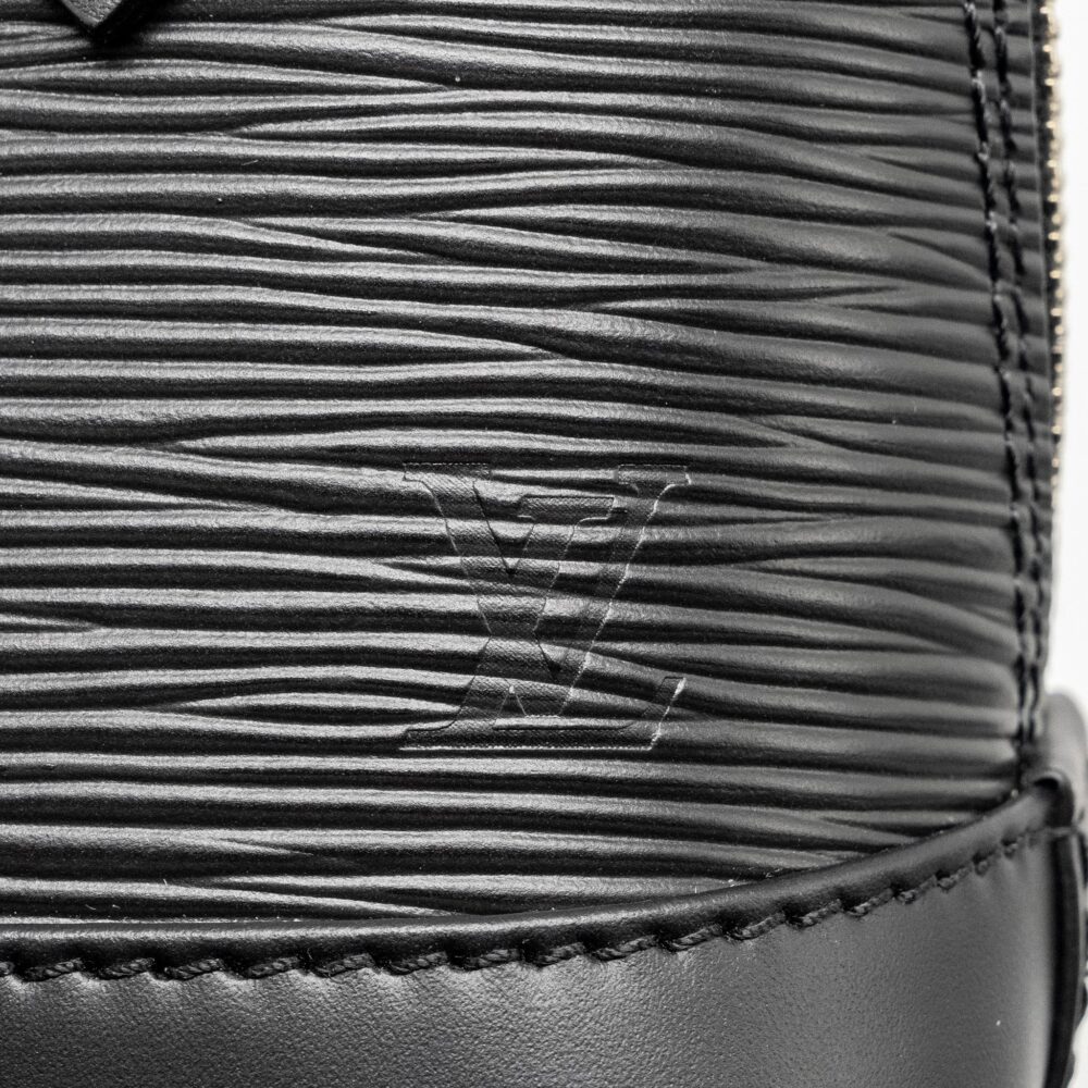 AAA Replica Louis Vuitton LV ALMA NANO EPI BLACK SHW