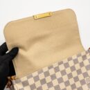 AAA Replica Louis Vuitton LV FAVORITE MM DAMIER AZUR CANVAS GHW