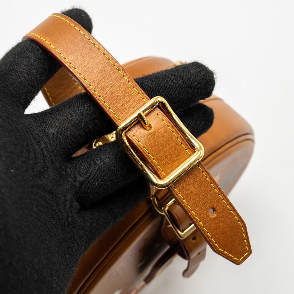 AAA Replica Louis Vuitton LV BOITE CHAPEAU BAG LIMITED EDITION GRACE CODDINGTON CATOGRAM PETIT CALFSKIN BROWN GHW