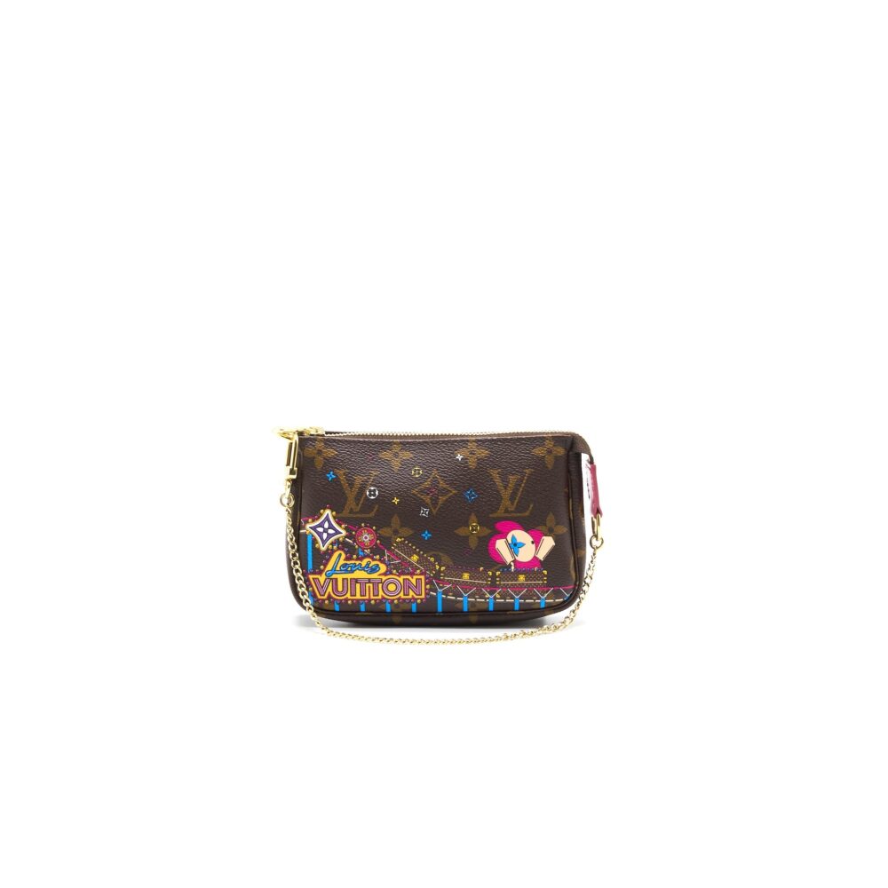 AAA Replica Louis Vuitton LV MINI POCHETTE ACCESSORIES M69752 CHRISTMAS LIMITED EDITION M69752