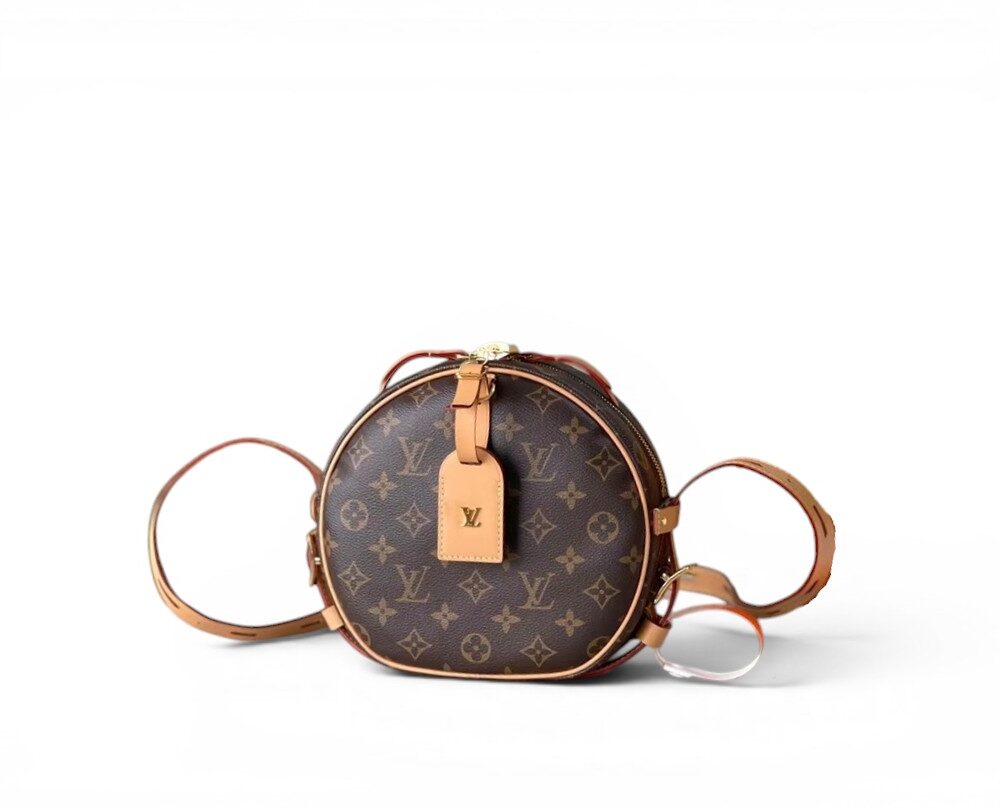 AAA Replica Louis Vuitton LV Boite Chapeau Souple MM Monogram Classic Brown M52294